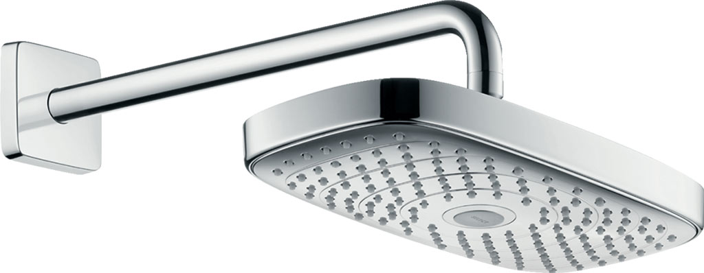 Hansgrohe Raindance Select E Fejzuhany 300 2jet zuhanykarral, EcoSmart 9 l/perc