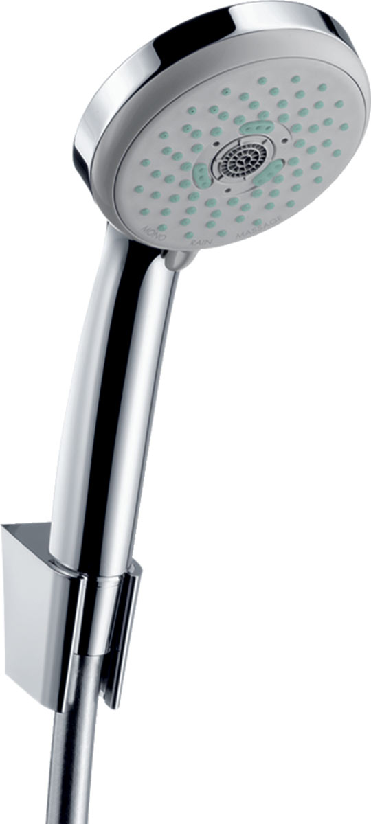 Hansgrohe Croma 100 Zuhanytartó szett Multi 125 cm-es zuhanycsővel