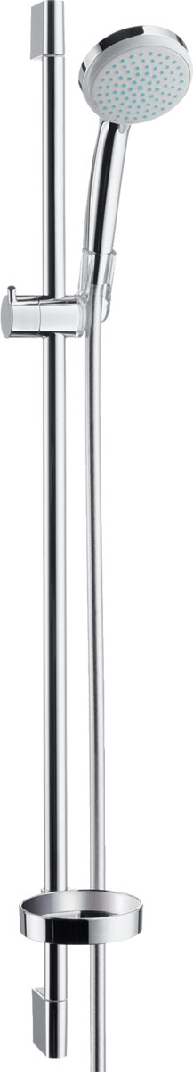 Hansgrohe Croma 100 Zuhanyszett Vario 90 cm-es zuhanyrúddal és szappantartóval