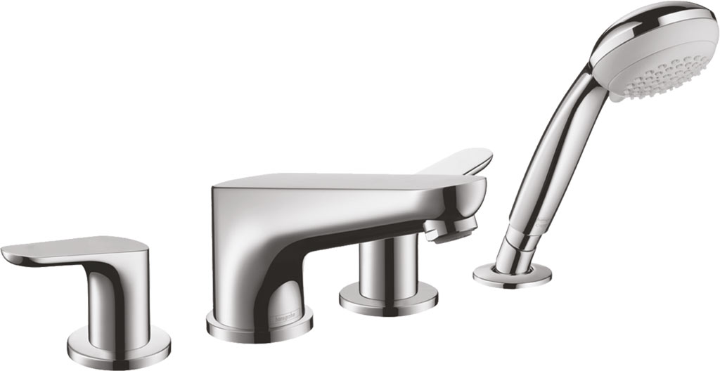 Hansgrohe Focus 4-lyukú peremre szerelhető kádcsaptelep