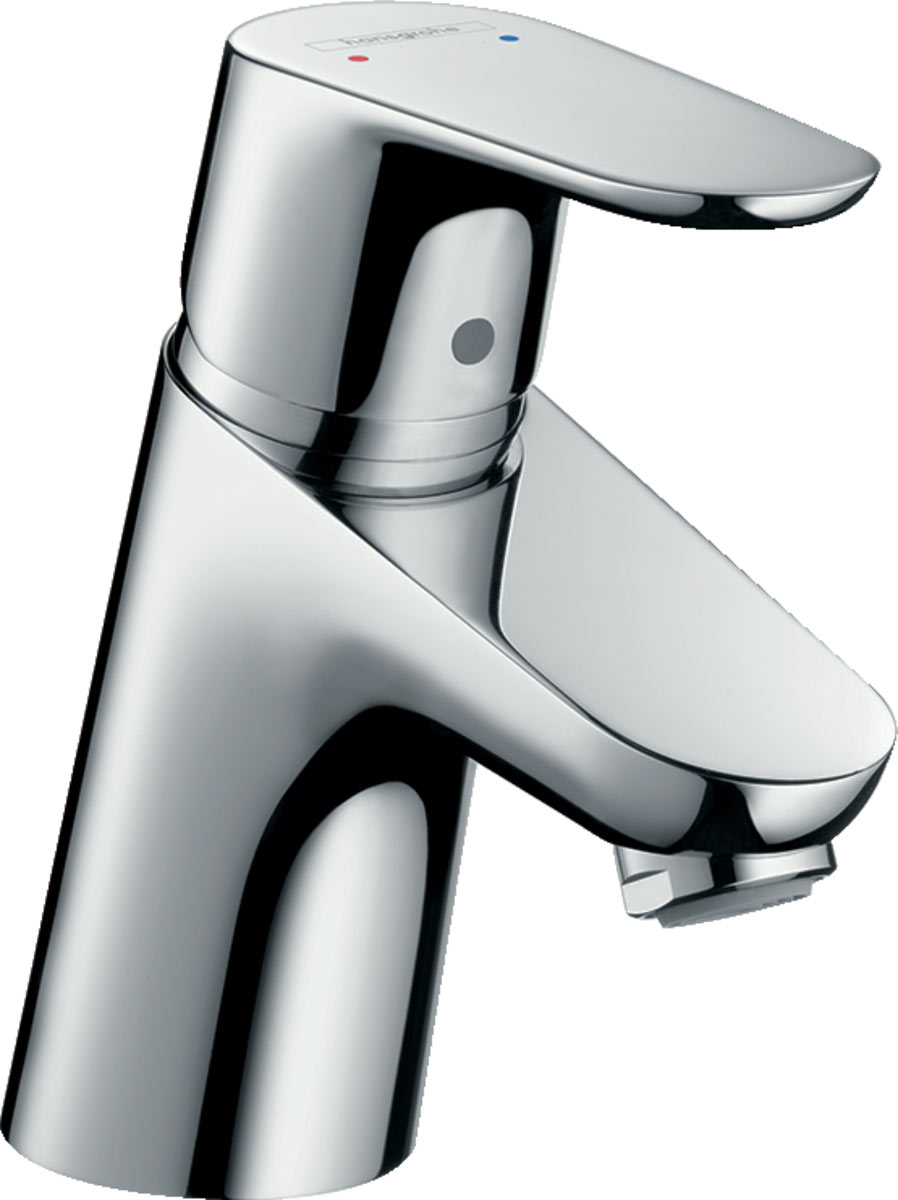 Hansgrohe Focus Egykaros mosdócsaptelep 70 LowFlow automata lefolyó-garnitúrával