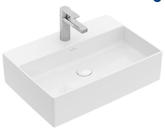Villeroy & Boch Memento 2 felületre szerelhető téglalap alakú mosdó