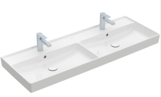 Villeroy & Boch Collaro téglalap alakú dupla mosdó