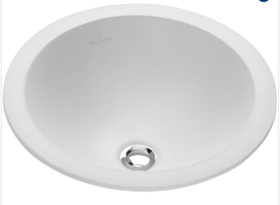 Villeroy & Boch Loop & Friends beépített kerek mosdó