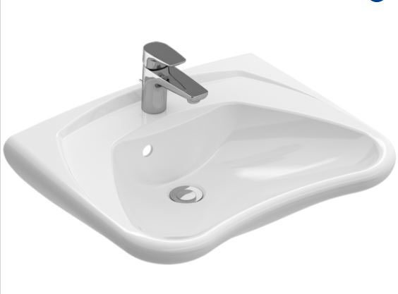 Villeroy & Boch ViCare téglalap alakú mosdó