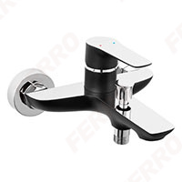 Ferro Adore Black/Chrome BDR1BLC - kádcsaptelep