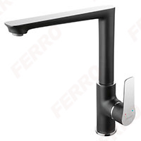 Ferro Adore Black/Chrome BDR4BLC - konyhai csaptelep