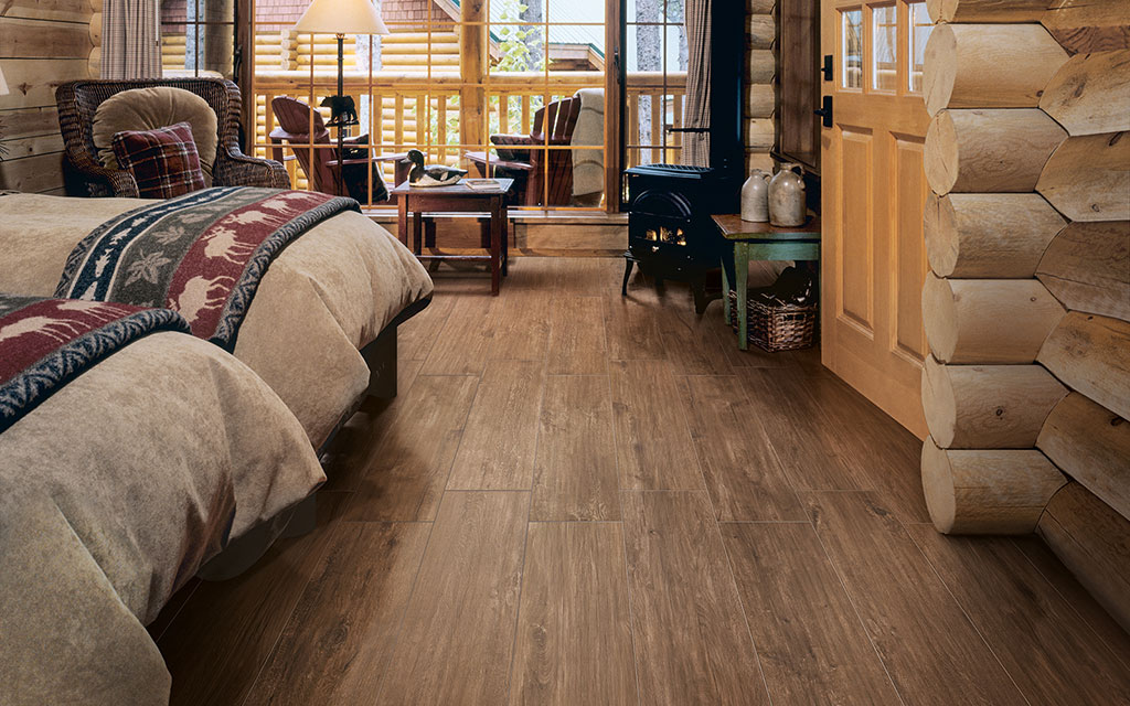 Dom Ceramiche Logwood Fahatású járólap