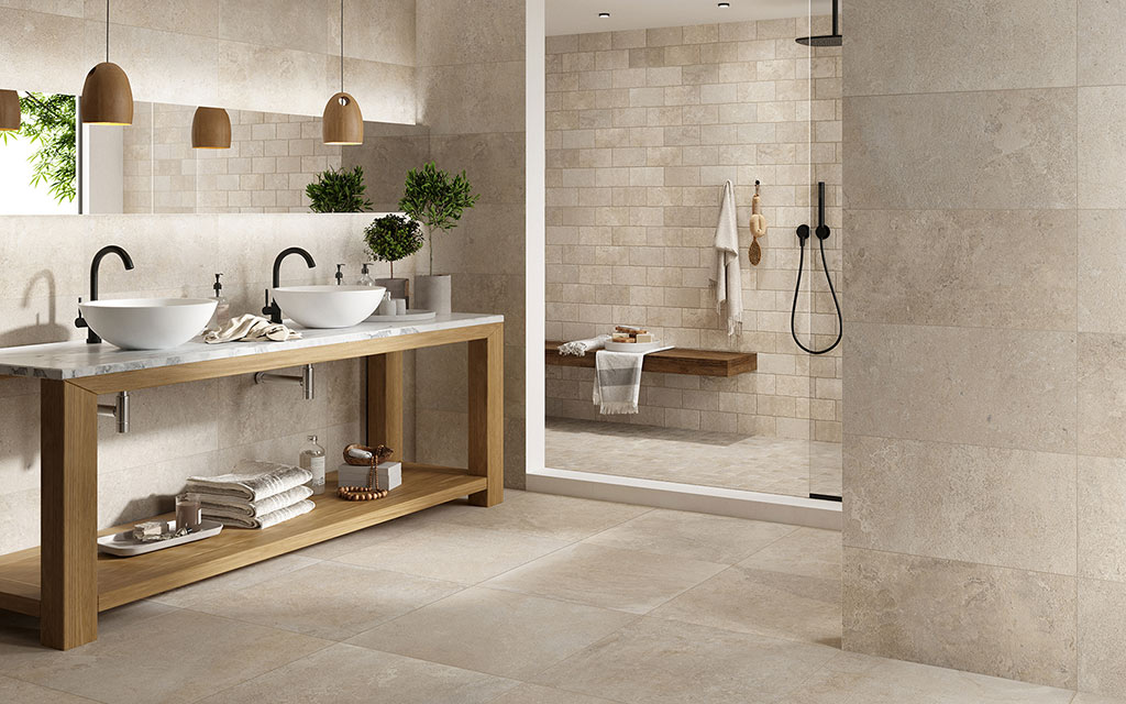 Dom Ceramiche Mas De Provence Modern fürdőszoba