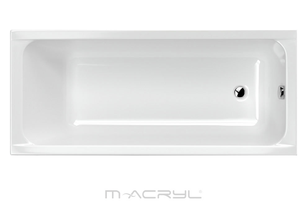 M-Acryl Eco Egyenes kád 160 x 70 cm