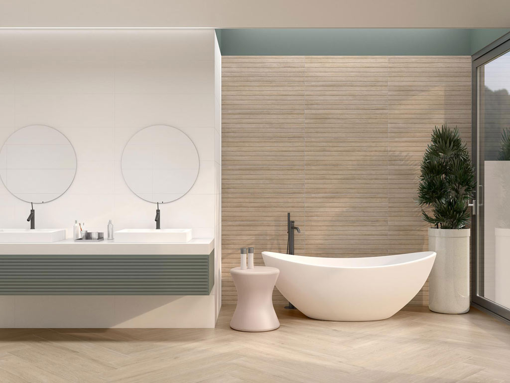 Pamesa Blanco Duna Viggo Modern fürdőszoba