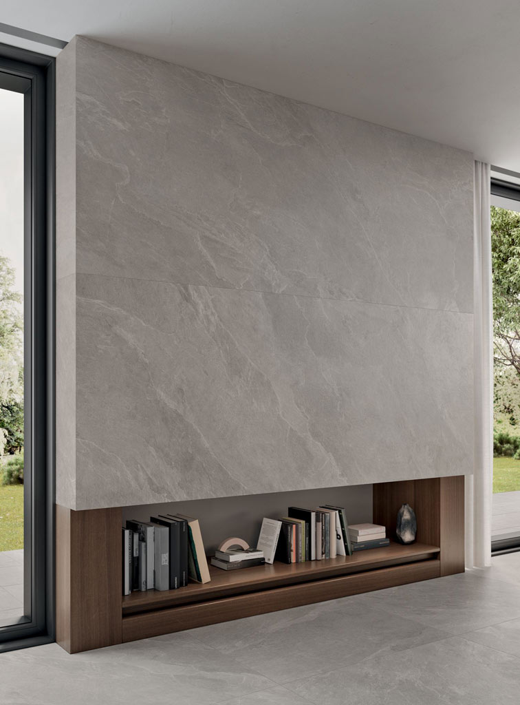 Panaria Zero 3 Stone Trace falburkolatok és padlólapok