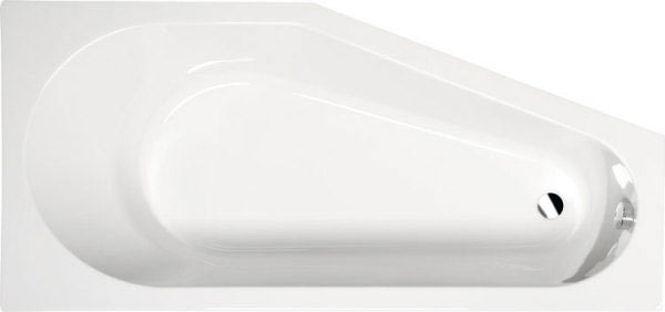 Polysan Tigra Aszimmetrikus kád 170 x 80 cm