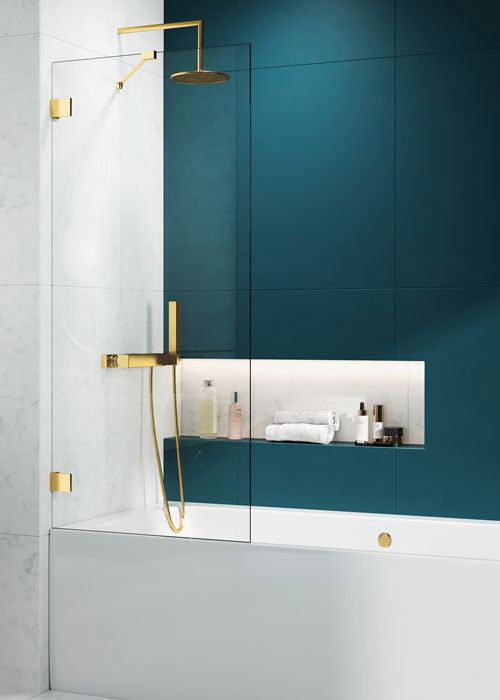 Radaway Essenza Pro Gold PNJ II 70 arany kádparaván