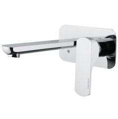 Bugnatese Planet 2447SC - fal alatti mosdócsaptelep 19 cm kifolyóval klikk-klakk leeresztővel