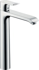 Hansgrohe Metris Egykaros mosdócsaptelep 260 mosdótálakhoz, automata lefolyó-garnitúrával 