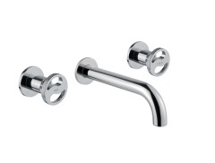 Bugnatese Millenovecinquanta4565SC - fal alatti mosdócsaptelep 19 cm kifolyóval klikk-klakk