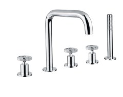 Bugnatese Millenovecinquanta 4580 - peremre szerelt 5 üléses kádcsaptelep