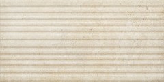 Kanjiza dekorcsempe Kanjiza Limestone 3D Beige dekorcsempe