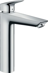 Hansgrohe Logis Egykaros mosdócsaptelep 190 kétféle átfolyási mennyiséggel, automata lefolyó-garnitúrával 