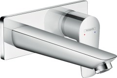 Hansgrohe Talis E Egykaros mosdócsaptelep falsík alatti szereléshez, 16,5 cm-es kifolyóval, fali szereléshez 