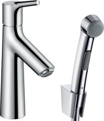 Hansgrohe Talis S Egykaros mosdócsaptelep bidette kézizuhannyal és 160 cm zuhanycsővel 