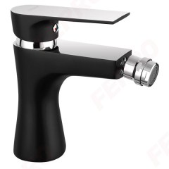 Ferro Algeo Square Black/Chrome BAQ6BLC - bidé csaptelep
