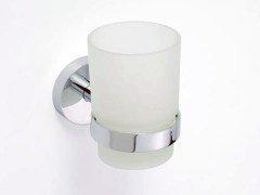 Arezzo Design Bemeta omega pohártartó, tejüveg