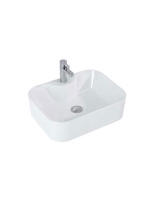 Arezzo design Fiona pultra ültethető mosdó 48x37 cm, csaplyukkal AR-145023