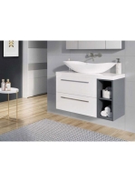 Arezzo design Piato pultra ültethető mosdó 73x38 cm, csaplyuk és túlfolyó nékül AR-145041