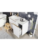 Arezzo design Skappa balos mosdó 120 cm (80+40 cm) AR-145915