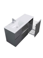 Arezzo design Skappa balos mosdó 120 cm (80+40 cm) AR-145915