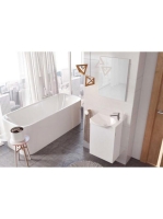 Arezzo design Sote fali tükör 40x70 cm, króm AR-162947