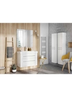 Arezzo design Sote fali tükör 80x80 cm, króm AR-165802