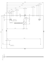 Arezzo design Sote fali tükör 90x80 cm, króm AR-165803