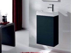 Arezzo Design Mini 40 egyajtós antracit alsószekrény mosdóval