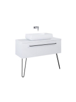 Arezzo design mosdópult 90x46 cm, fehér AR-166893