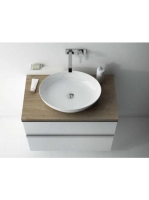 Arezzo design Monterey 100 alsószekrény 2 fiókkal és szifonkivágással, magasfényű fehér AR-167085