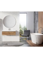 Arezzo design Monterey 80 alsószekrény szifonkivágással, 1 fiókkal, canela tölgy AR-167251