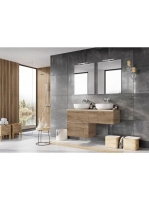 Arezzo design Monterey alsószekrény 1 fiókkal 60x45 cm, szifonkivágás nélkül, canela tölgy AR-167256