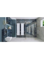 Arezzo design Monterey felsőszekrény 40x21,6x80 cm, 1 ajtóval, matt fehér AR-167612