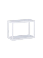 Arezzo design Monterey függőpolc üveggel 40 cm, fehér AR-168189