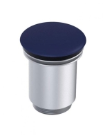 Arezzo design Click-Clack lefolyó, matt kék AR-168281