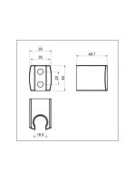 Arezzo design Springfield zuhanytartó AR-3010