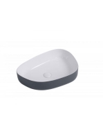 Arezzo design Odessa mosdótál - lefolyó, szürke AR-460