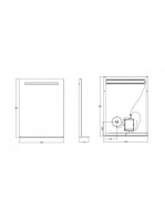 Arezzo design LED tükör világító polccal és kozmetikai tükörrel 600x800 mm AR-6080KT