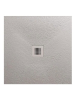 Arezzo design SOLIDSoft zuhanytálca 80x80 cm, lefolyóval, beton AR-8080C