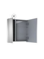 Arezzo design Basic tükrös szekrény 60 cm, 2 ajtóval AR-904653