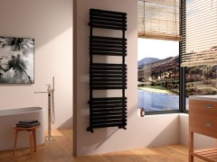 Arezzo Design Flat Black 1500 x 500 mm törölköz?szárítós radiátor