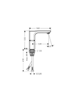 Axor Urquiola mosdócsaptelep 11021000